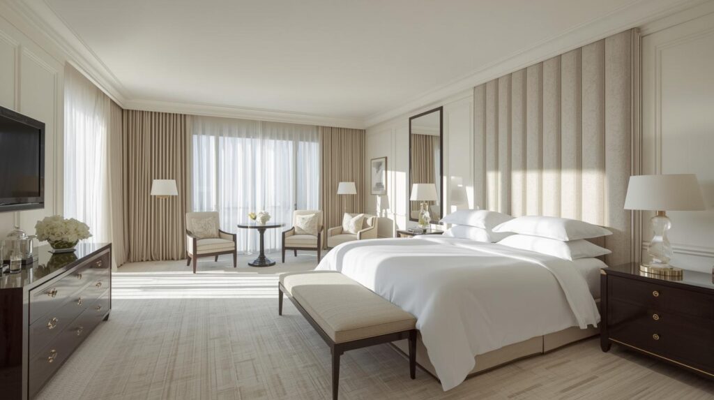 modern medical patient housing bedroom dallas